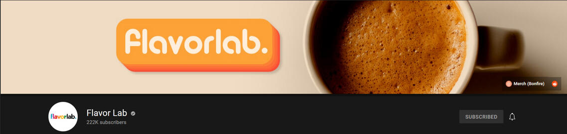 artwork created for the youtube channel Flavor Lab. paid work.