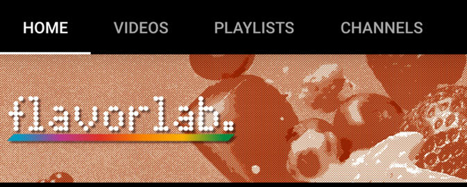 unused artwork created for the youtube channel Flavor Lab. paid work.